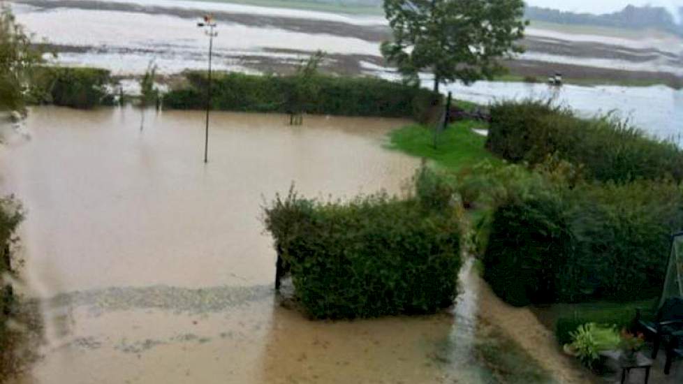 De polder Hoenderhoek verandert in een watervlakte, aldus Anneke Lugtenberg.