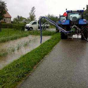 Het is pompen met de kraan open, zegt Mark Witte uit Goedereede.