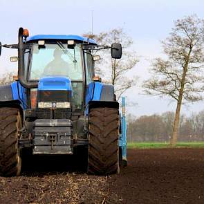 Op het het perceel van slechts 1 hectare komt gerst van het ras Shanon te staan.