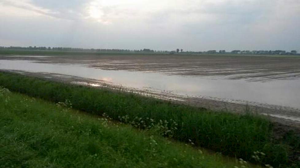 Maisland Abbenbroek na 30 mm in een kwartier, twittert Marc van Bergeijk uit Voorne Putten