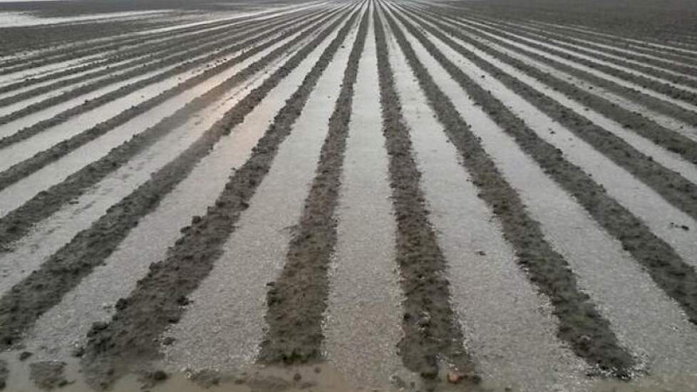 Een half uur later loopt de drainage al, voegt Van Bergeijk daar aan toe.