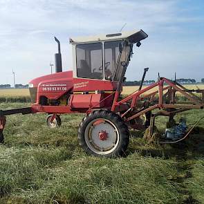 Lekker druk in het graszaad, aldus Wilco van Nieuwenhuijze uit Wieringerwerf.