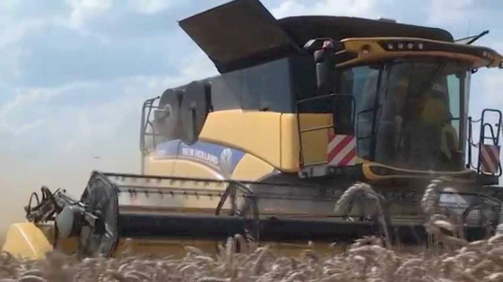 New New Holland CR10.90 Rotary Combine Harvest Trekkerweb ernte