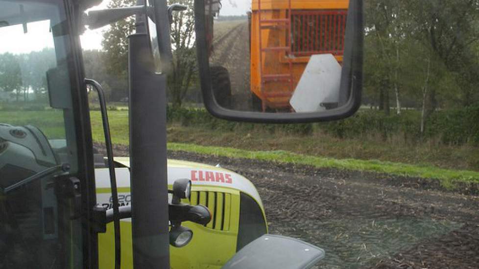 ..werden snel naar de schuur gereden...