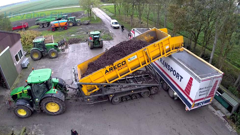 Areco BLW Hooglosser Bieten laden en lossen (ERF)