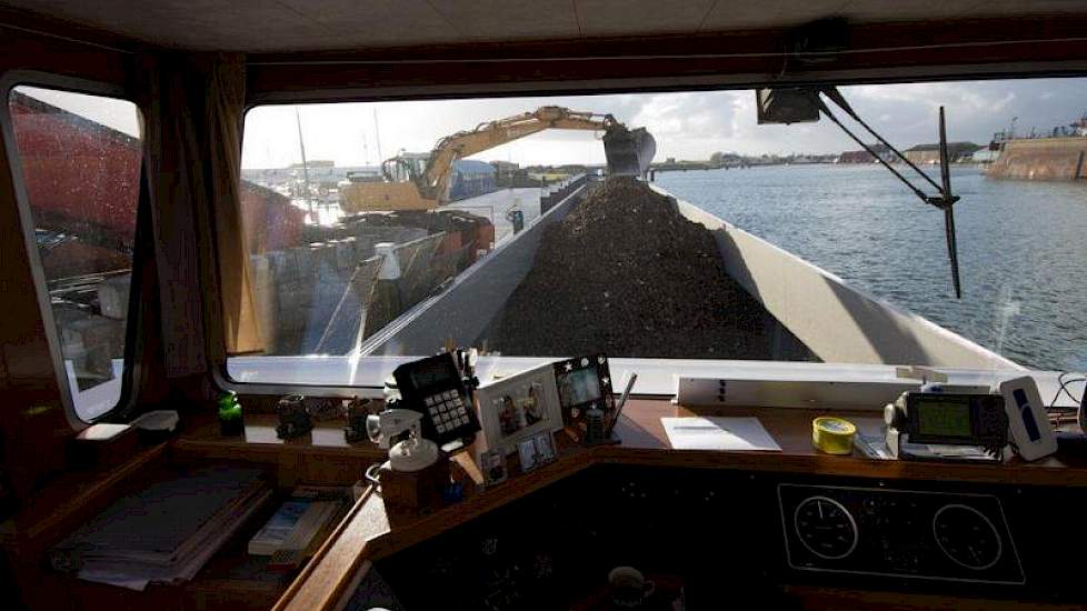 Voor de kerst wil Suiker Unie alle bieten van Texel weggevaren hebben. Het weer kan daarna meer tegenzitten om de boot naar de fabriek te laten varen.