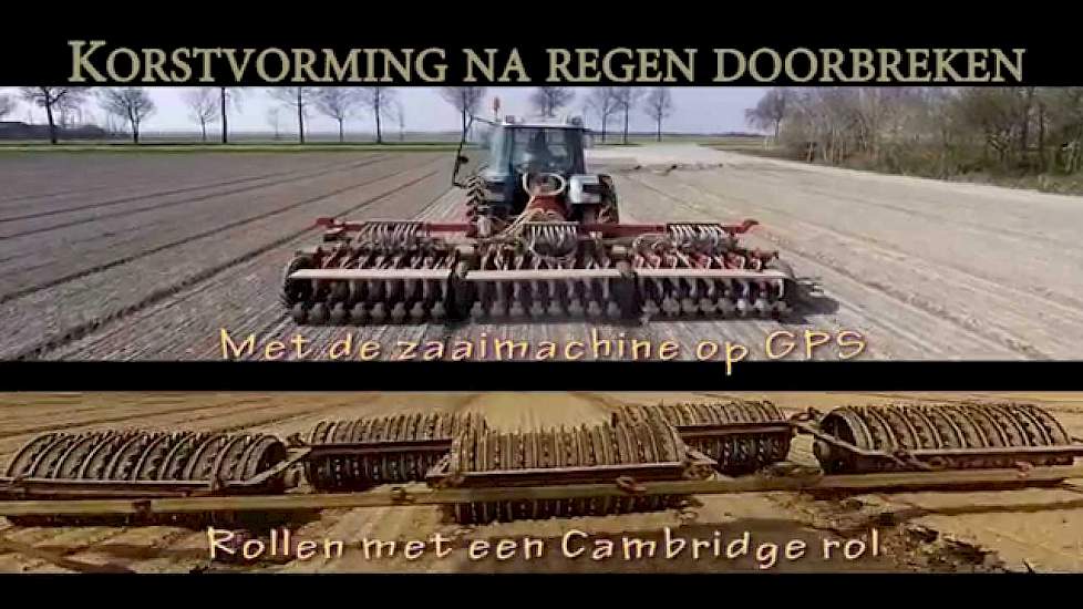 Korstvorming na regen doorbreken