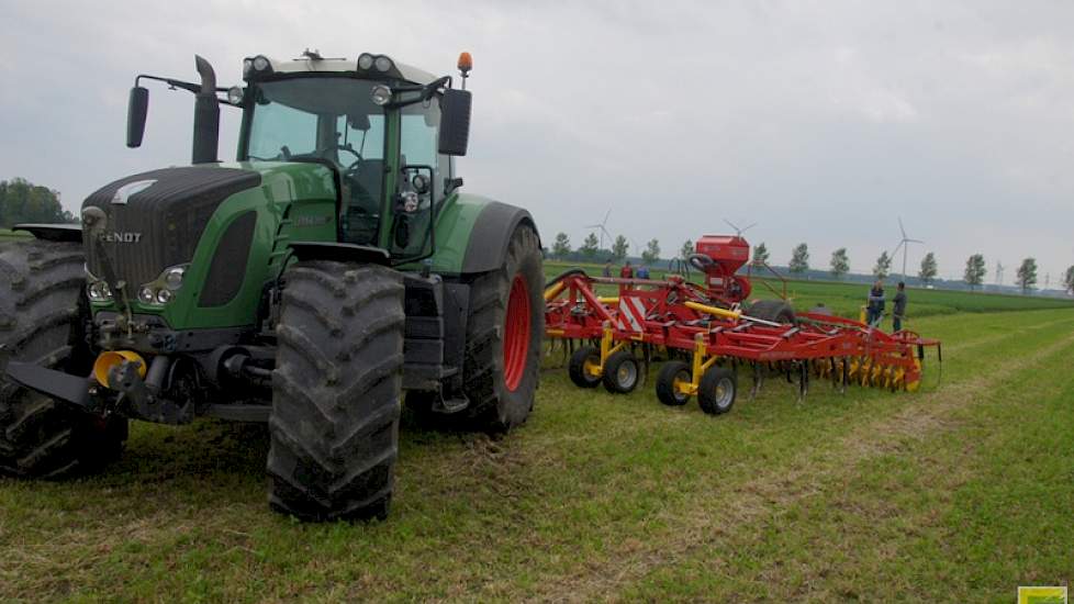 Machines die in één werkgang veel tegelijk doen belasten de bodem minder.
