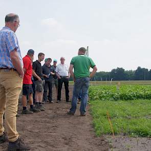 Een groenbemestermengsel moet minimaal 10 weken staan en mag dan niet gemaaid worden.