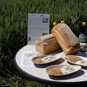 Het meel uit de regio levert de telers en bakkers in de buurt een brood van eigen akker en een plus op de graanprijs.