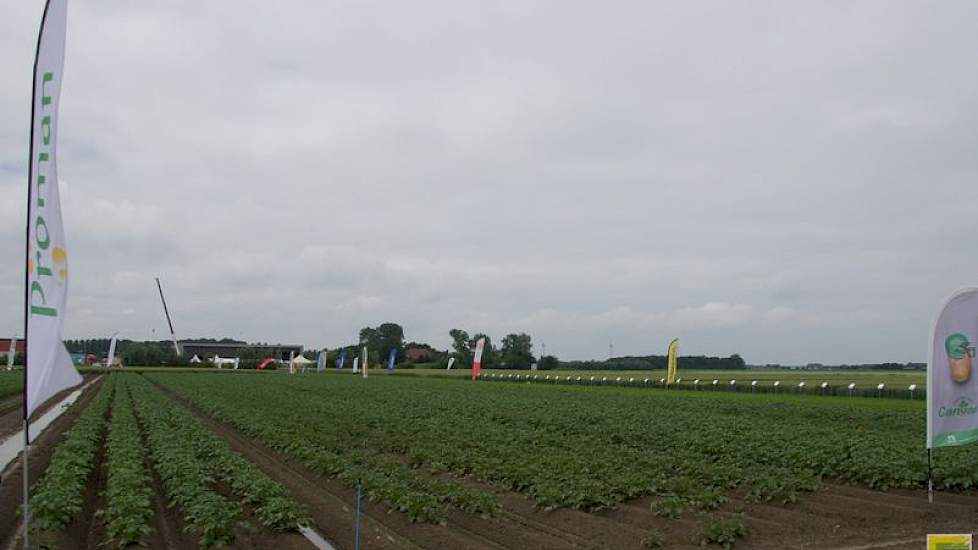 Vlak voor de open dag kreeg Oude-Tonge nog 25 millimeter regen.