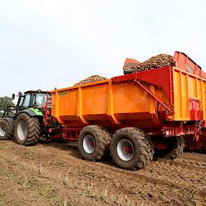 De opbrengst van 45 ton vindt Boes heel prima. „De onderwatergewichten zijn hoog, ook in de consumptieaardappelen die ik voor McCain teel.”