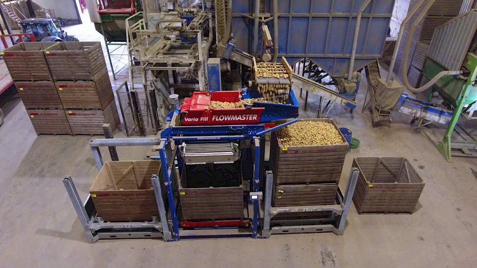 Meer capaciteit en minder arbeid door nieuwe kistenvuller - www.akkerwijzer.nl