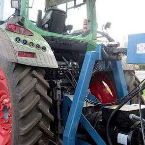 Machine getrokken door 120 pk sterke Fendt