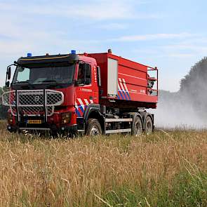 Aanpalende graanpercelen konden behouden blijven.