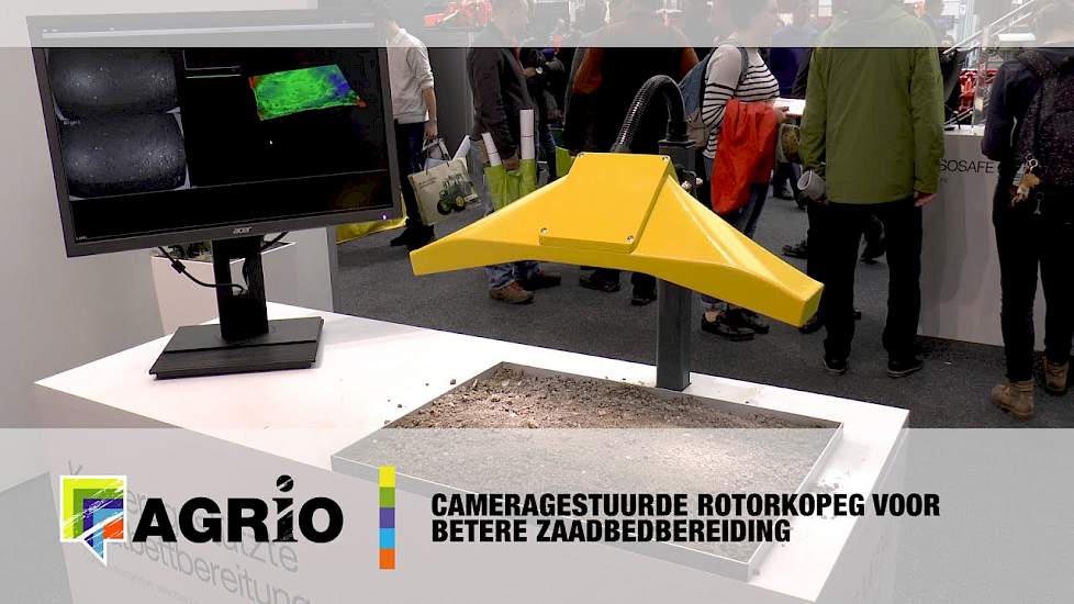 Cameragestuurde rotorkopeg voor betere zaadbedbereiding #Agritechnica2017