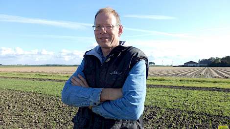 Biologische akkerbouwer Han Kavelaars uit Dronten.