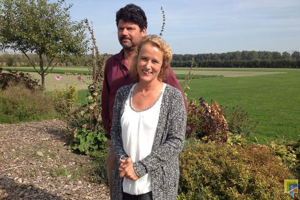 Bio-telers Ellen en Wim Peeters-Mertens uit Neer.