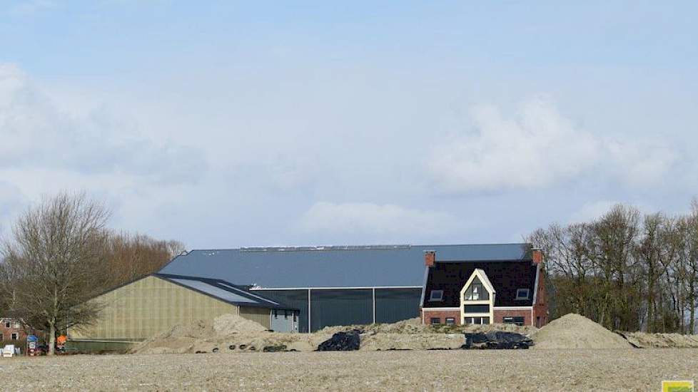 De nieuwbouw in Niekerk.