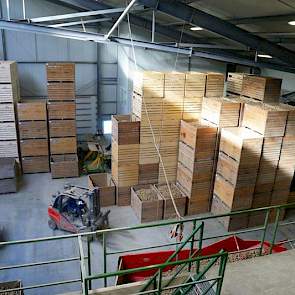 De nieuwbouw is op mogelijke verdere uitbreiding gebouwd. Ook de sorteerinstallatie heeft capaciteit over.
