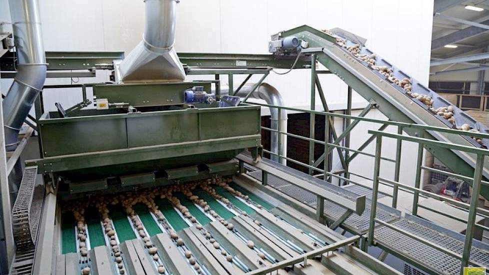 De optische sorteerder Optica CS van Schouten Sorting Equipment.