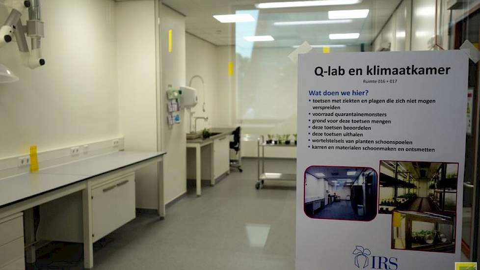 Q-Lab en klimaatkamer.