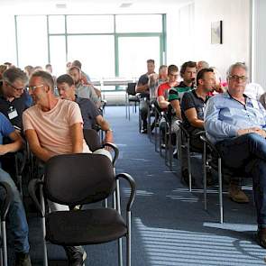 De 'klas' van Focus on Farming blijft groeien. Telers wisselen graag onderling en met de onderzoekers uit wat hun visie of ervaring is op de akkerbouw.