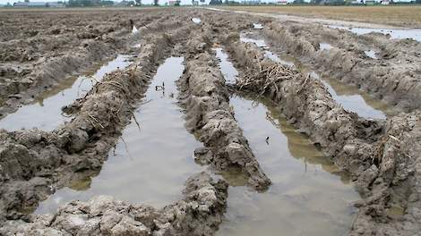 „Als je met een schop of een minikraan het land in moet om water weg te laten lopen, ben je te laat.”