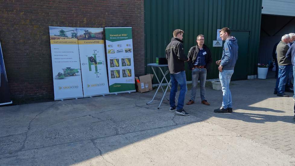 Groenoord was aanwezig met info over onder meer ConnectedCombine, CommandPro en HarvestLab3000.