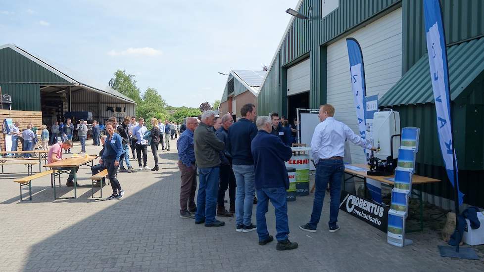 Tekst en uitleg op de stand van mechanisatiebedrijf Robertus Mechanisatie.