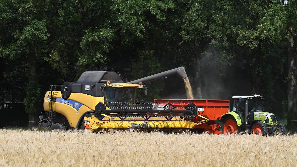 De gerst van het ras Cassiopée is na de oogst af land vervoerd naar coöperatie Agrifirm.