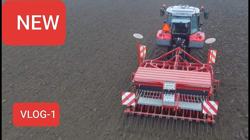 FARMVLOG #1 Millennial Farmer no, Massey Ferguson yes !