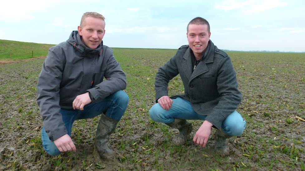 Marwin Jonker (links) en Cor-Peter Feitsma