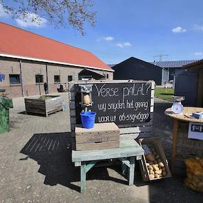 De fritessnijder is vooral symbolisch, geeft Kruijthoff aan. „Daar werken we die hoeveelheid natuurlijk niet mee weg.”