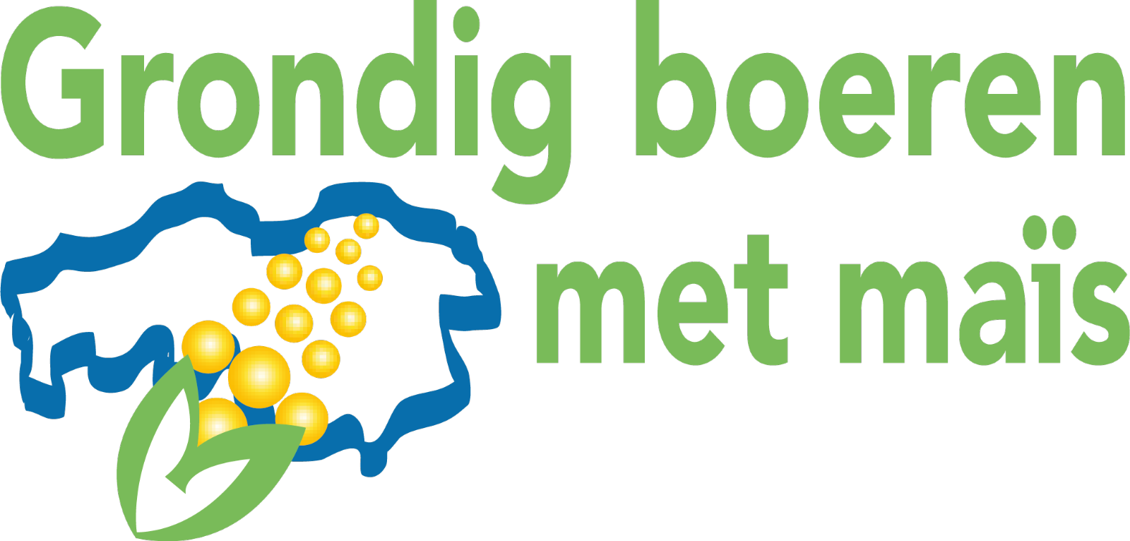 Grondig boeren met mais logo