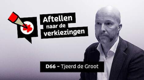 Tweede Kamer verkiezingen Tjeerd de Groot D66 landbouw debat