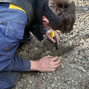 Samen met Machiel van der Zee van mechanisatiebedrijf ZHE Maasdam (foto) werkt De Laat aan de finetuning op de kopakkers. Inzet is dat de secties precies op het juiste moment opengaan, zodat er geen overlap komt in de kopakkers.