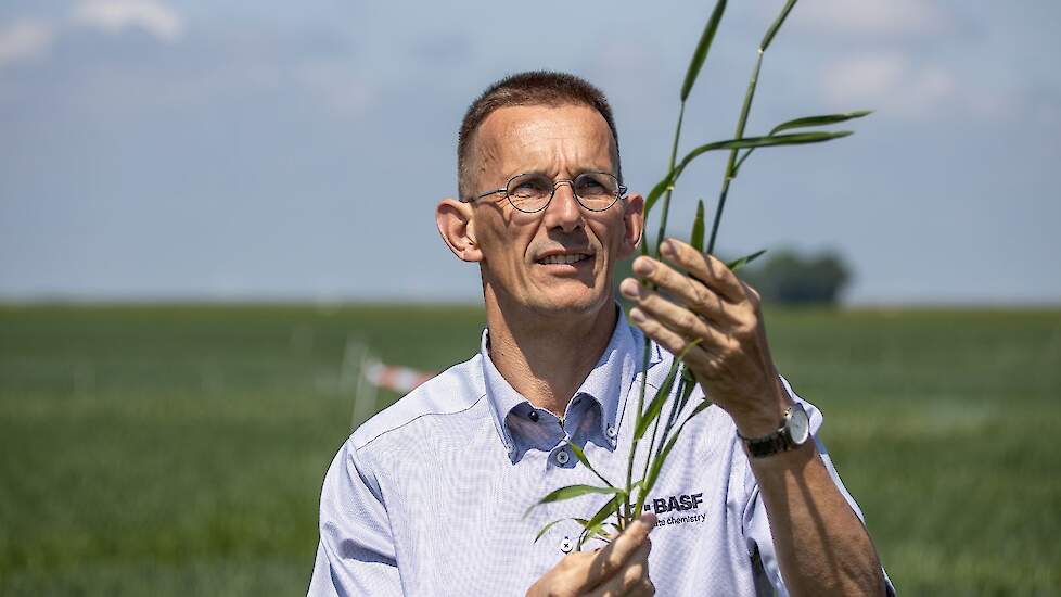 Technisch product adviseur Bert Westhoff van BASF