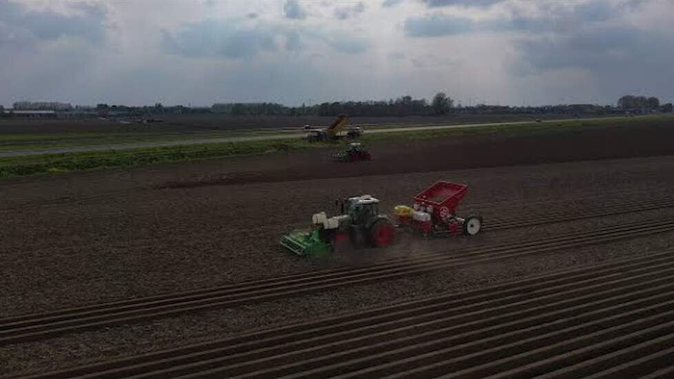 Aardappelen poten // Fendt 720 // Valtra // Big potato planting