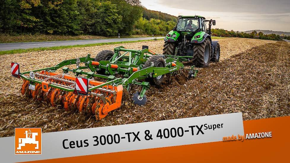 Scheibeneggen-Grubber-Kombination Ceus 3000-TX und Ceus 4000-TX Super | AMAZONE