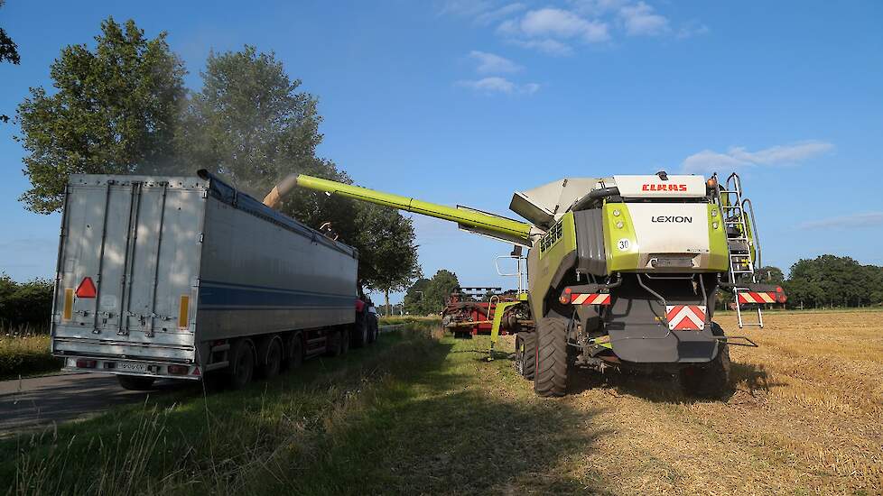 De oogst is verkocht aan een varkenshouder uit de buurt.