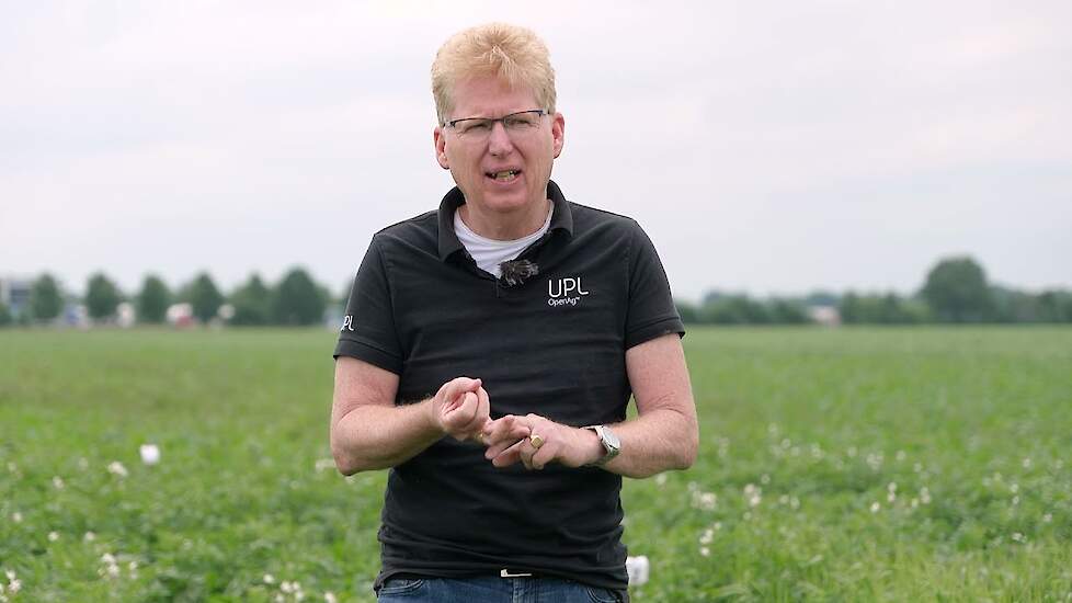 Proef stuifdek bestrijding met Centurion Plus