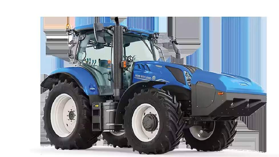 De New Holland T6.180 Methane Power is de eerste productie-landbouwtrekker op alternatieve brandstof, biomethaan. De trekker heeft dezelfde vermogensspecificaties als zijn dieselbroer: 175 pk en 730 Nm koppel uit een 6.7-liter zescilindermotor. Door het o