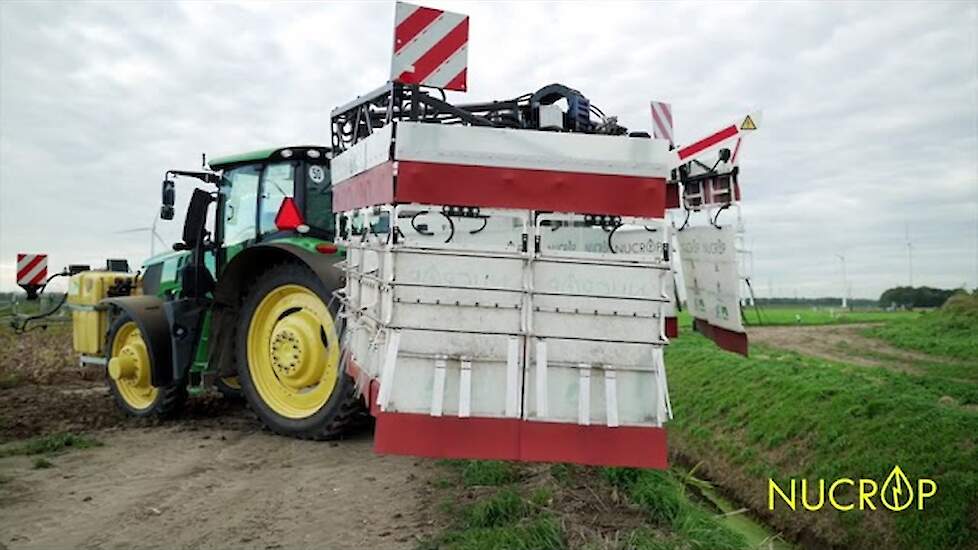 Elektrische loofdoding met NUCROP in aardappelen