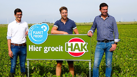 v.l.n.r: Jurriaan Visser (CZAV); Berend Boone en Joachim Nieuwhoff (HAK).