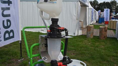 Een demo-model van de Easyflow op de ATH.
