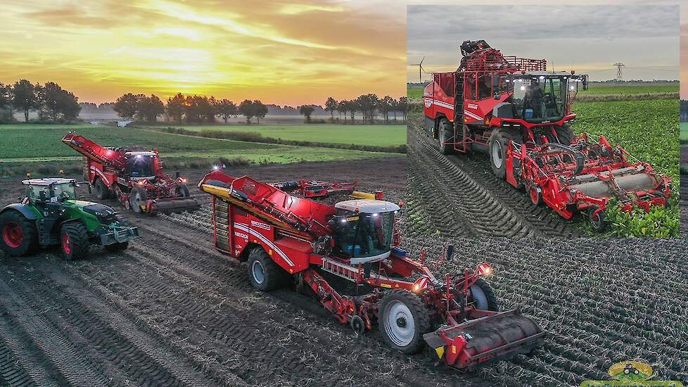Harvest time! Mencke Landbouw | aardappels en bieten rooien | 2X Grimme Varitron 470 en Rexor 6200