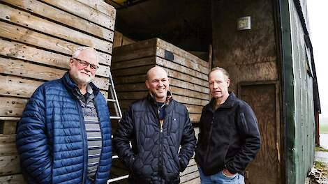 Ben Hasselo, Gerrit Nijhof en Henk Tankink zien hun samenwerking als een ‘een win-win-situatie’.