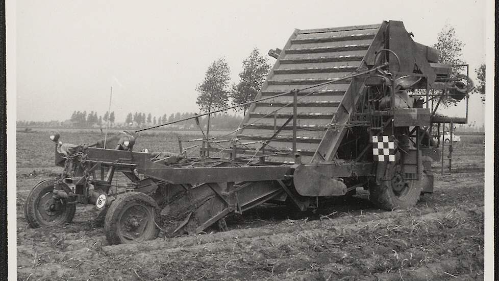 Aardappelen rooien, 1961