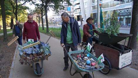 Kruiwagenmars in Den Haag